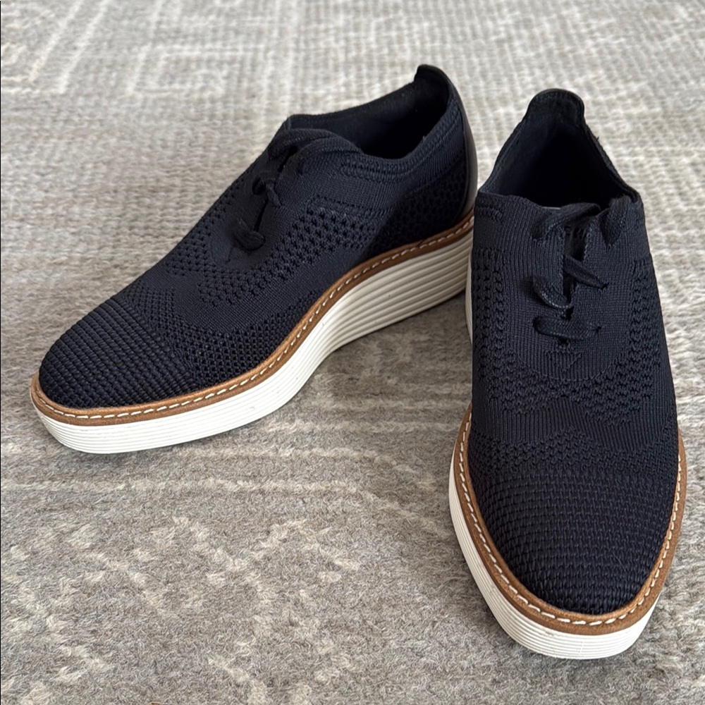 Cole Haan Wingtip Oxford Platforms 6